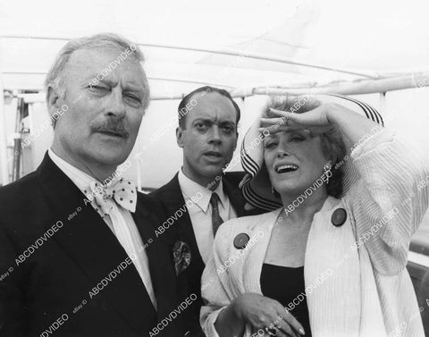 crp-02955 1988 Edward Woodward, Nickolas Grace, Rue McClanahan TVM Man in the Brown Suit crp-02955