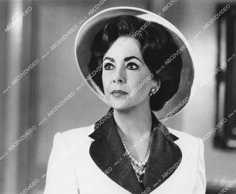 crp-02970 1987 Elizabeth Taylor as Louella Parsons TVM Malice in Wonderland crp-02970