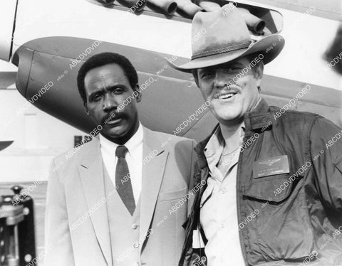 crp-02981 1983 Richard Roundtree, William Lucking TV Magnum, P.I. crp-02981