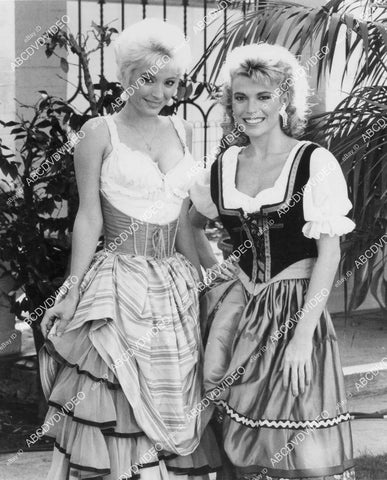 crp-03022 1988 busty blondes Nana Visitor, Vanna White TV Meet the Munceys Disney Sunday Movie crp-03022