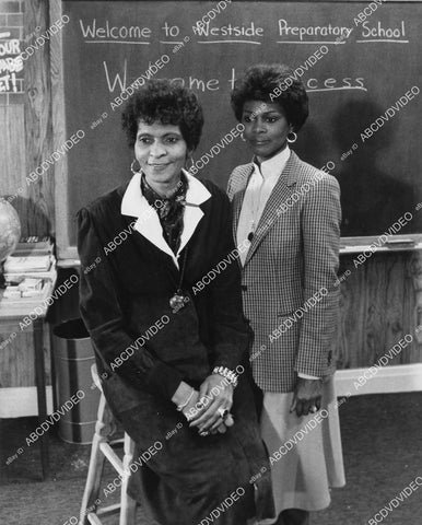 crp-03051 1981 real life Marva Collins, Cicely Tyson TVM The Marva Collins Story crp-03051