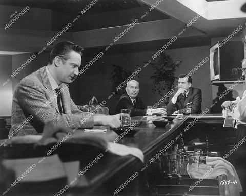 crp-00309 1960 Steve Allen newsmen Jimmy Starr & Dick Williams film College Confidential crp-00309
