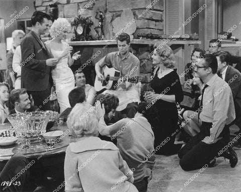 crp-00318 1960 Conway Twitty Mamie Van Doren Randy Sparks jayne Meadows film College Confidential crp-00318