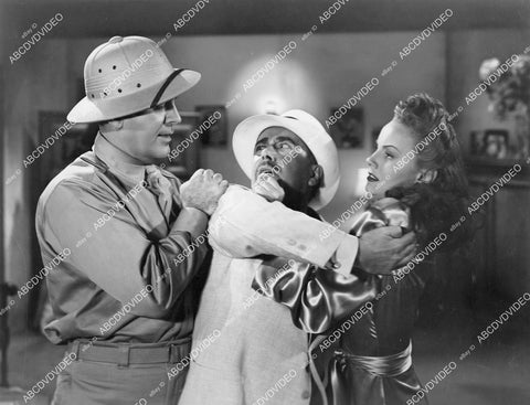 crp-03200 1942 Pat O'Brien, Janet Blair film Two Yanks in Trinidad crp-03200