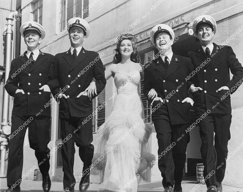 crp-03243 1942 Jean Parker, Larry Parks, Tom Brown, Phil & Stanley Brown film Hello, Annapolis crp-03243