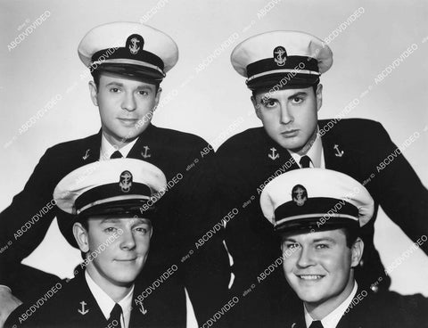 crp-03247 1942 Larry Parks, Tom Brown, Phil & Stanley Brown film Hello, Annapolis crp-03247