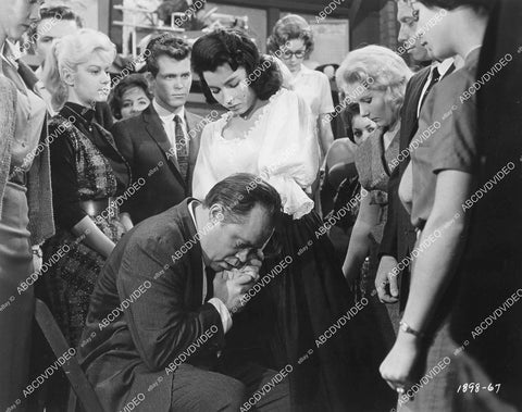 crp-00324 1960 Cathy Crosby and cast film College Confidential crp-00324