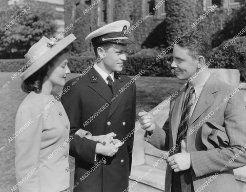 crp-03285 1942 Tom Brown, Jean Parker, Larry Parks film Hello, Annapolis crp-03285