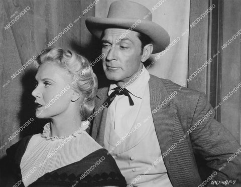 crp-03315 1956 Marian Carr, Kent Taylor film Ghost Town crp-03315