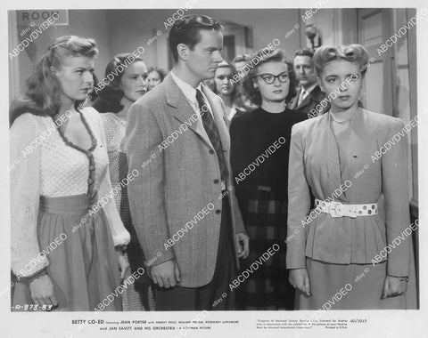 crp-00338 1946 Rosemary La Planche Kay Morley William Mason Shirley Mills film Betty Co-Ed crp-00338