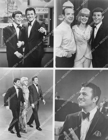 crp-03392 1951 singers Buddy Greco, Susan Barrett, Frankie Avalon, Jackie Barnett TV Celanese Theatre crp-03392