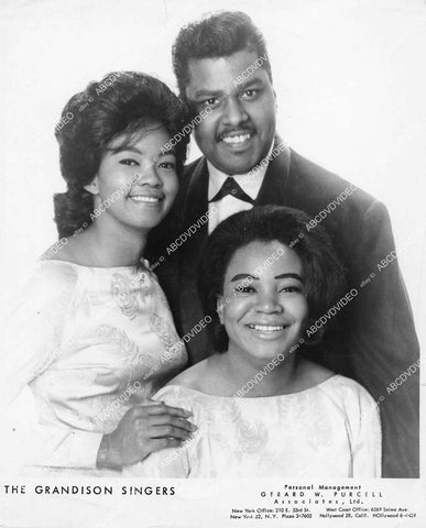 crp-03396 1950's music gospel singers The Grandison Singers crp-03396
