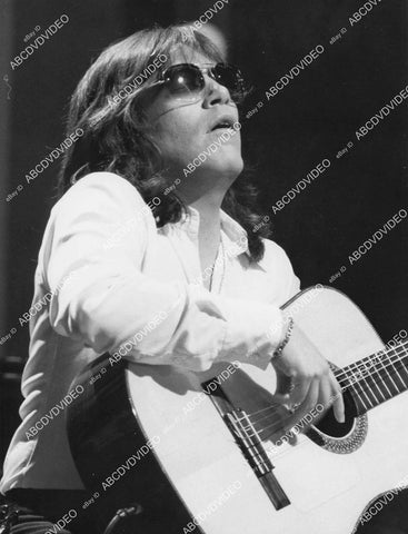 crp-03442 1978 music singer Jose Feliciano w guitar TV Chuck Barris Rah Rah Show crp-03442