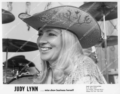 crp-03471 1960's music country singer Judy Lynn in great duds crp-03471