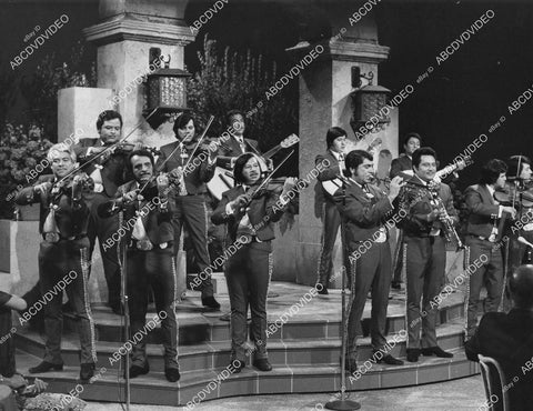 crp-03477 1960's music Mexican group Los Camperos mariachi band NBC TV special Bravo crp-03477