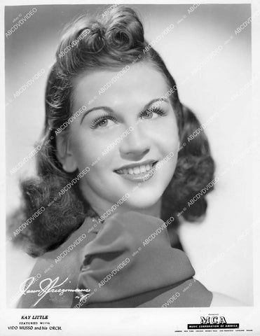 crp-03489 1940's music jazz singer Kay Little portrait crp-03489