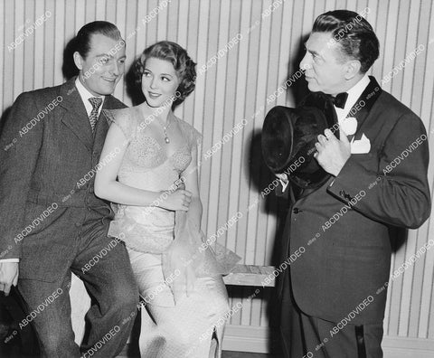 crp-03495 1943 music Michael Duane, Nan Wynn, Ted Lewis on set film Is Everybody Happy crp-03495