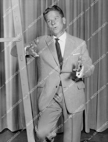 crp-03507 1956 music singer Snooky Lanson TV Chevrolet on Broadway crp-03507