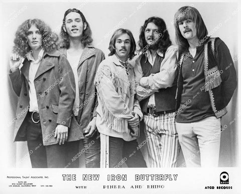 crp-03541 1970's music rock group New Iron Butterfly portrait crp-03541
