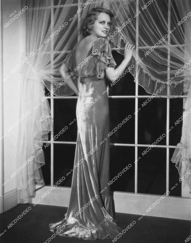 crp-03580 1934 Noel Francis fashion portrait film The Line-Up crp-03580