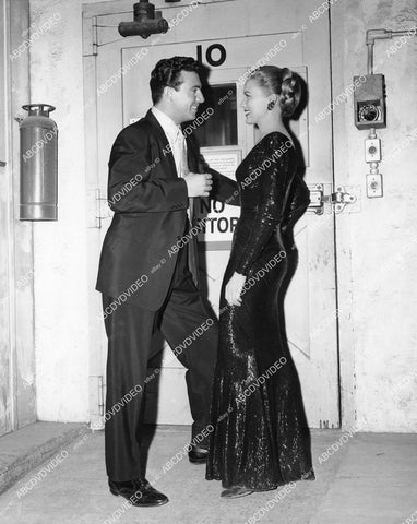 crp-03588 1957 Anthony Franciosa, beautiful Julie Wilson MGM studios This Could Be the Night crp-03588