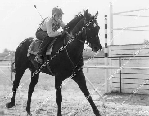 crp-03627 1977 Devon Ericson on horseback Disney TV Bluegrass Special crp-03627