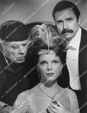 crp-03662 1975 Oscar Homolka, Samantha Eggar, Bradford Dillman TV Legendary Curse of Hope Diamond crp-03662