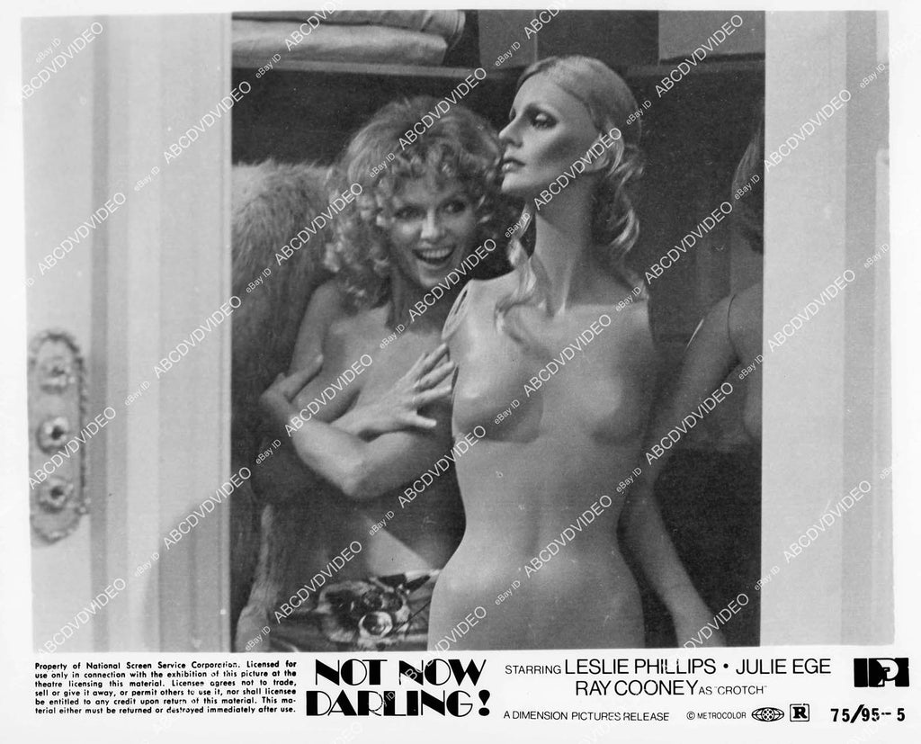 crp-03670 1975 Julie Ege w naked mannequin film Not Now Darling crp-03 –  ABCDVDVIDEO