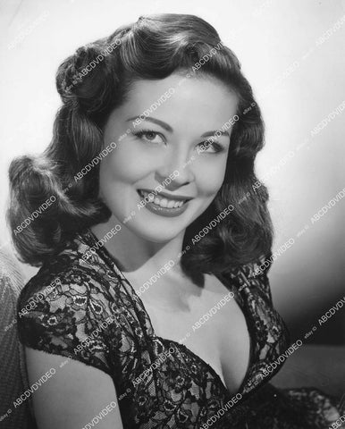 crp-03695 1954 beautiful and busty Carol Richards portrait TV The Pinky Lee Show crp-03695