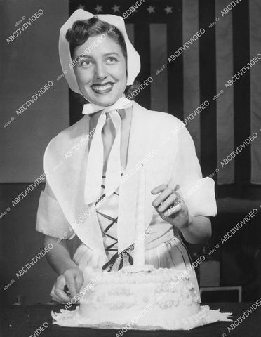 crp-00409 1941 Elizabeth Reller the Armstrong Quaker Girl CBS radio Armstrong's Theater of Today crp-00409