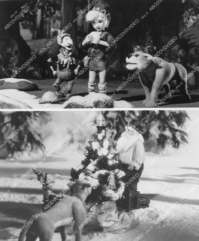 crp-04171 1987 stop animation puppets Rankin-Bass TV Life & Adventures of Santa Claus crp-04171