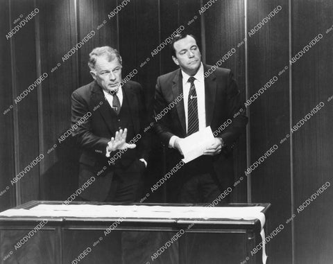 crp-04175 1983 F. Lee Bailey, polygraph expert Ed Gelb (David Doyle's double) reality TV Lie Detector crp-04175