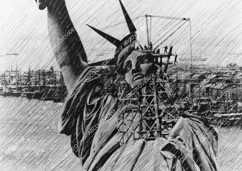 crp-04178 1986 building of the Statue of Liberty docudrama TVM Liberty crp-04178
