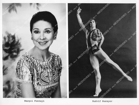 crp-00419 dance ballet Margot Fonteyn Rudolf Nureyev portrait crp-00419