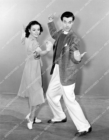 crp-04272 1938 Eleanor Powell, Johnny Downs dance steps MGM short subject It's in the Stars crp-04272