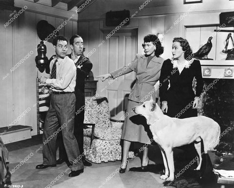 crp-04274 1953 Eddie Quillan, Wally Vernon, Lynne Lyons, Dorothy Granger short subject A Hunting They Did Go crp-04274