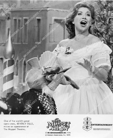 crp-00429 1979 opera singer Beverly Sills appearance on TV The Muppet Show crp-00429