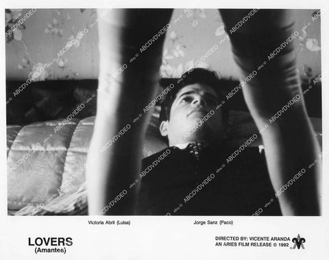 crp-00437 1992 Victoria Abril Jorge Sanz foreign film Lovers aka Amantes crp-00437