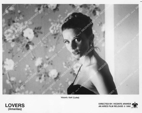 crp-00438 1992 beautyiful Victoria Abril foreign film Lovers aka Amantes crp-00438