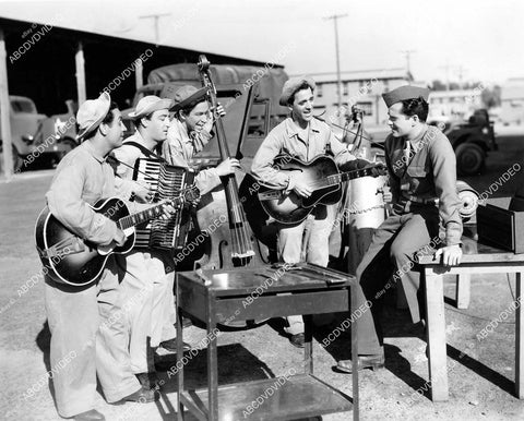 crp-04412 1944 music singing group The Vagabonds, Larry Parks film Hey, Rookie crp-04412