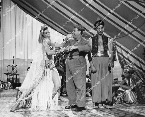 crp-04447 1944 Joe Besser, Ann Miller sexy harem girl dancer film Hey, Rookie crp-04447