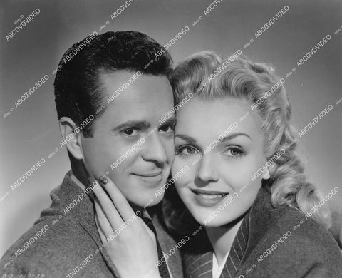 crp-04506 1944 Larry Parks, beautiful Lynn Merrick film Stars on Parade crp-04506