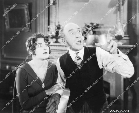 crp-04538 1928 Sally Phipps, Brandon Hurst silent film News Parade crp-04538