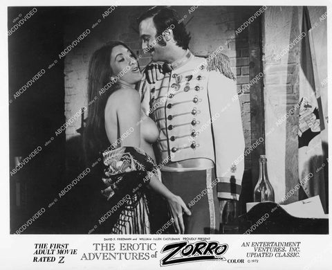 crp-00462 1972 Jacqueline Giroux Penny Boran Lynn Harris sexy time film The Erotic Adventures of Zorro crp-00462