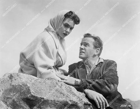 crp-04635 1953 Barbara Rush, Richard Carlson sci-fi film It Came from Outer Space crp-04635