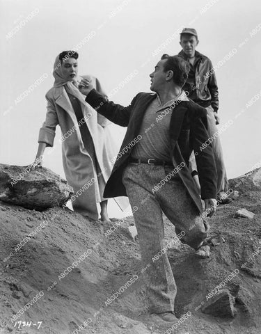 crp-04639 1953 Richard Carlson, Barbara Rush, Dave Willock sci-fi film It Came from Outer Space crp-04639