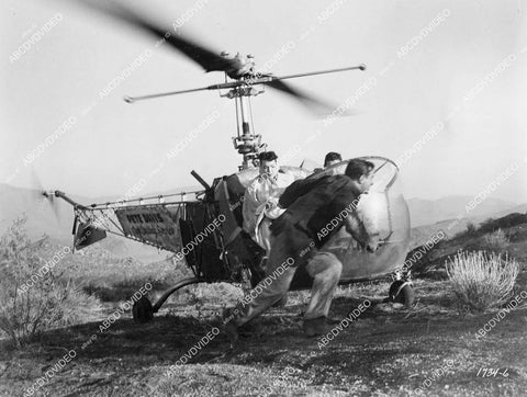 crp-04644 1953 Barbara Rush and Richard Carlson sci-fi film It Came from Outer Space crp-04644
