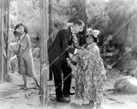 crp-04672 1924 Laska Winter, Percy Marmont w native girl silent film The Marriage Cheat crp-04672