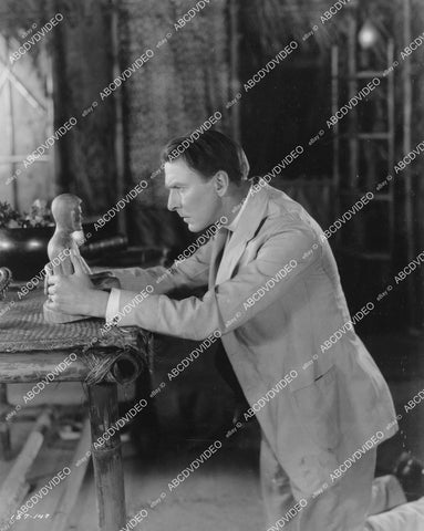 crp-04717 1924 Percy Marmont w a statue silent film The Marriage Cheat crp-04717