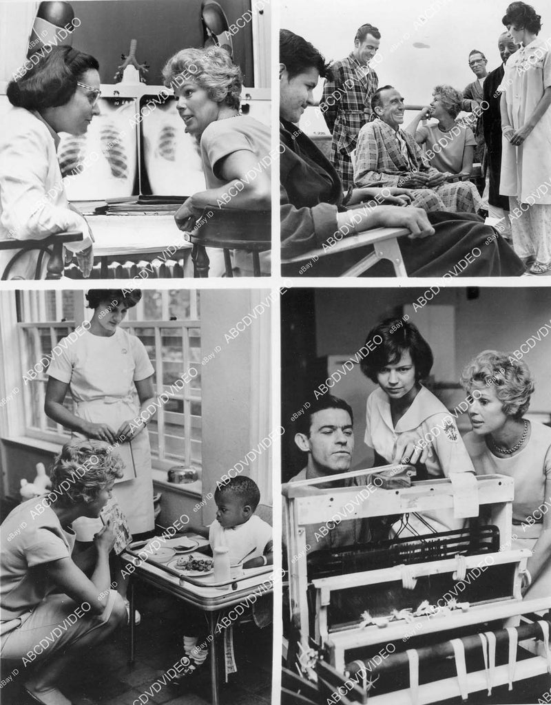 crp04752 1964 Betsy Palmer at Grasslands Hospital tuberculosis charit